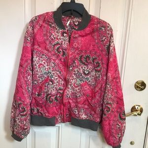 Free people bomber jacket